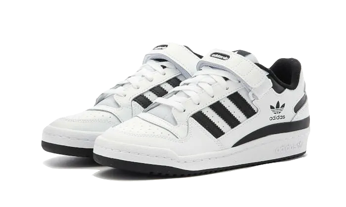 Forum Low White Black