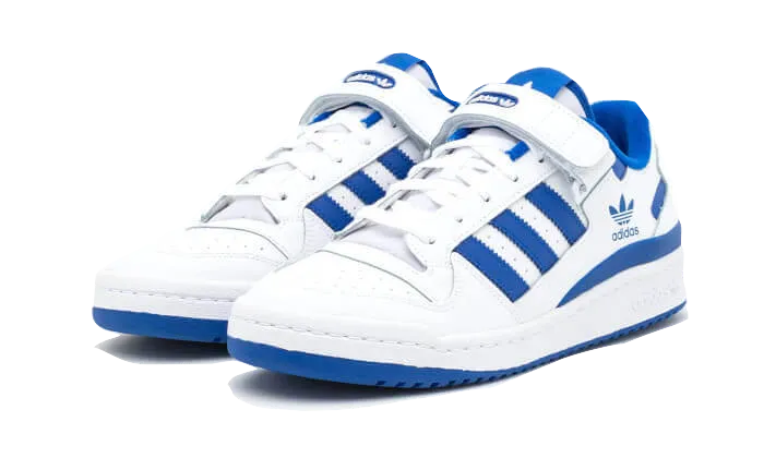 Forum Low White Royal Blue