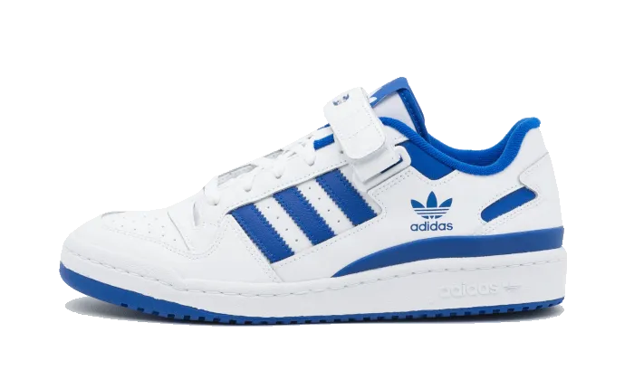 Forum Low White Royal Blue