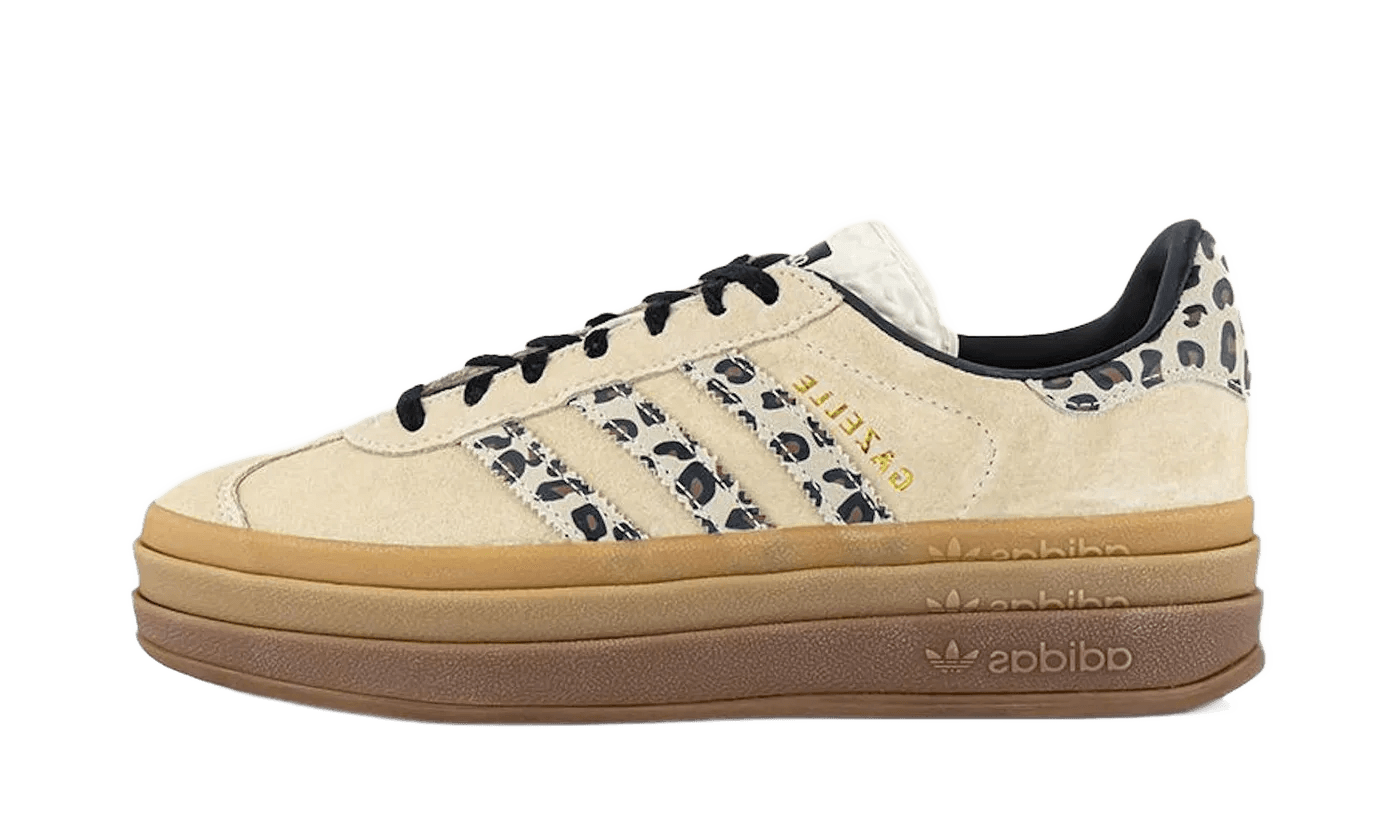 Gazelle Bold Cream Black Leopard