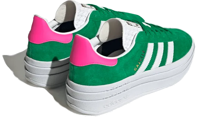 Gazelle Bold Green Lucid Pink