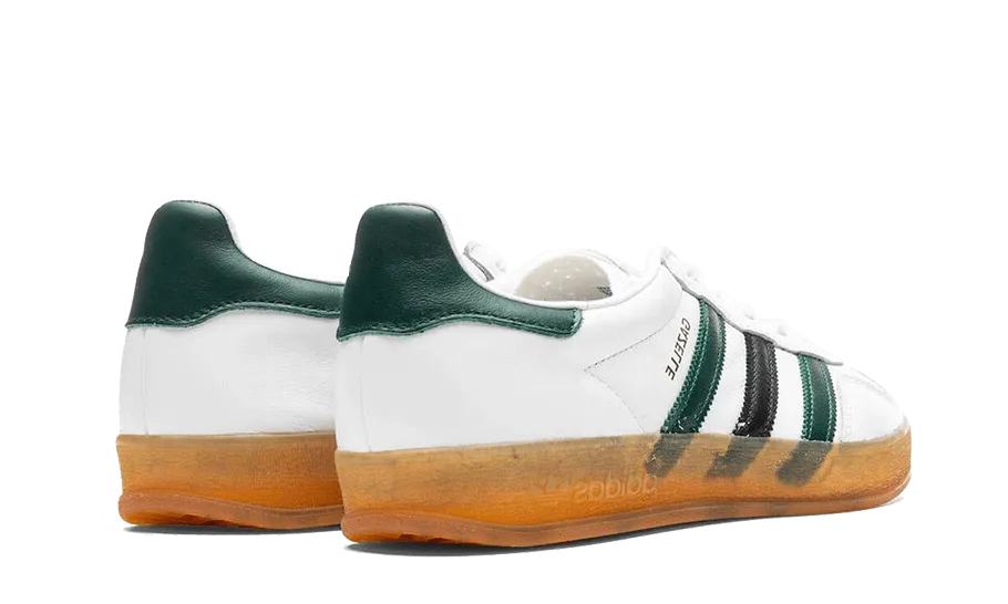 Gazelle Indoor White Collegiate Green