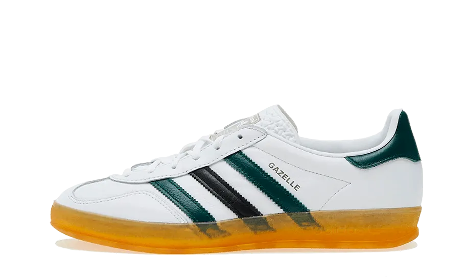 Gazelle Indoor White Collegiate Green