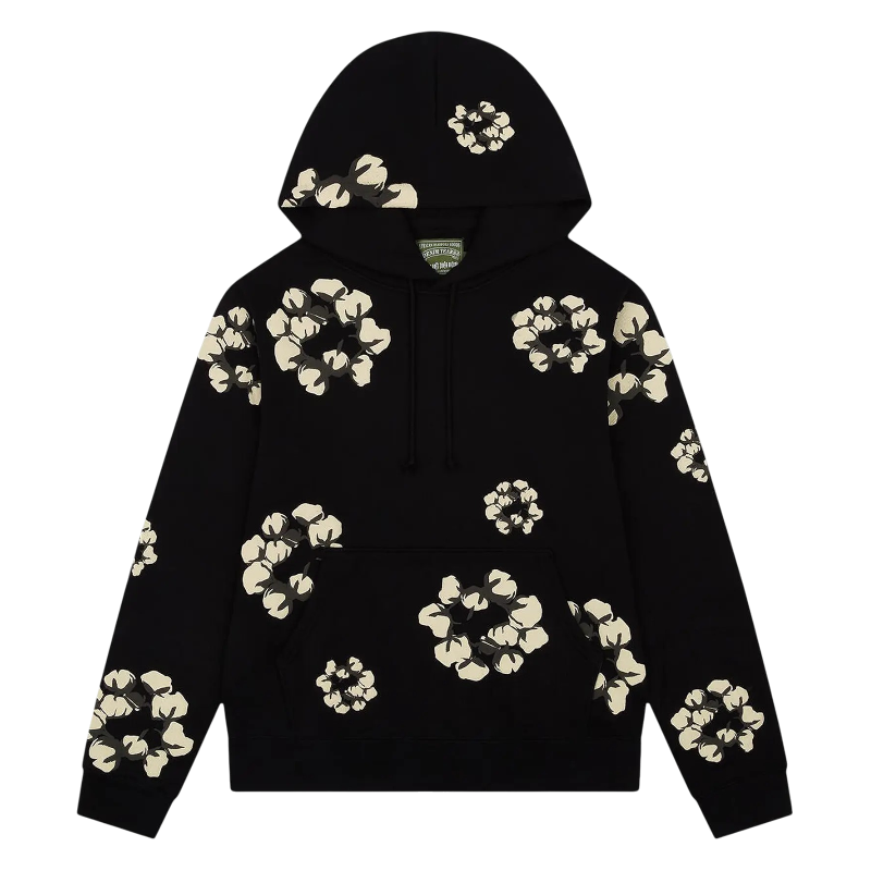 Denim Tears x CPFM Cactus Tears Wreath Hoodie Black - DT-DTXCCT-BLACK