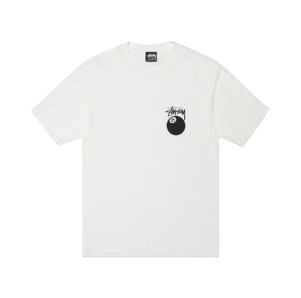 Stussy 8 Ball Tee White