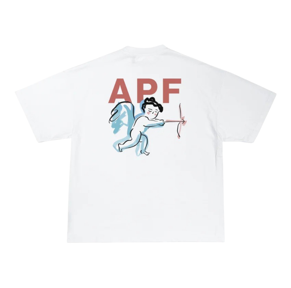Attention Peinture Fraiche CUPIDON WHITE T-SHIRT