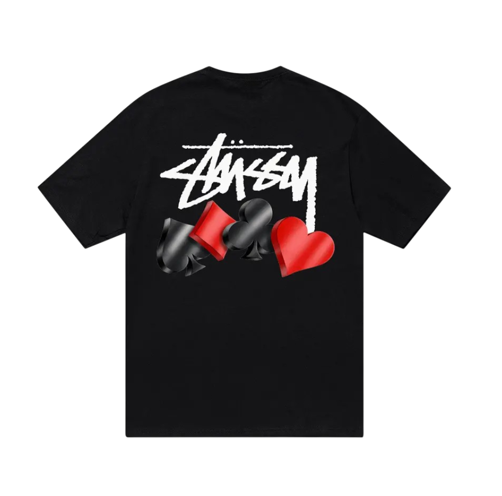 Tee Stussy Suits Black