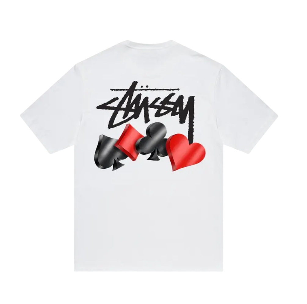 Tee Stussy Suits Blanc