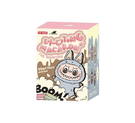 Pop Mart Labubu The Monsters Tasty Macarons Vinyl Face Blind Box