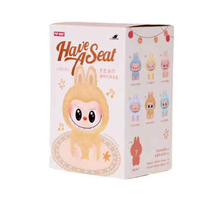 Pop Mart Labubu The Monsters Have a Seat Vinyl Plush Case Sealed