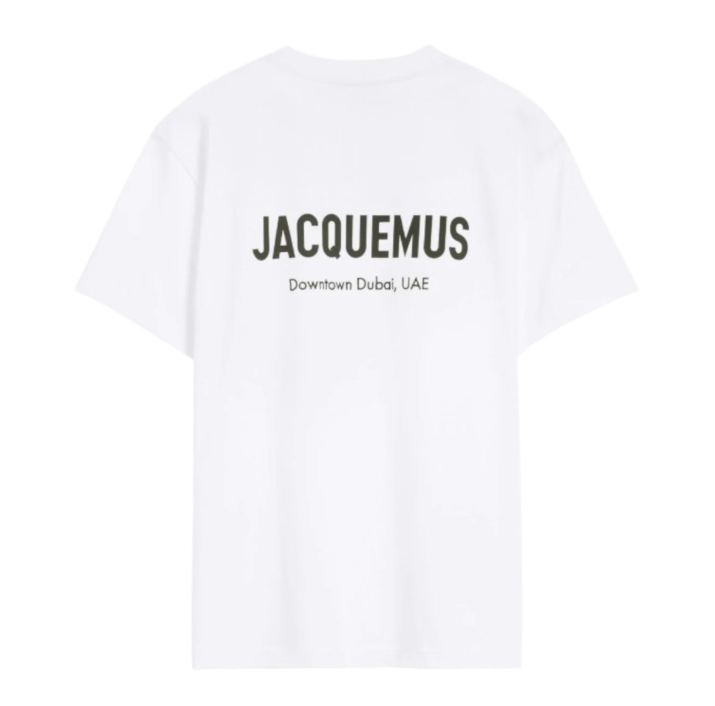 T-shirt Jacquemus white The Dubai address