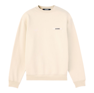 Le Sweatshirt Gros Grain – Jacquemus – Beige