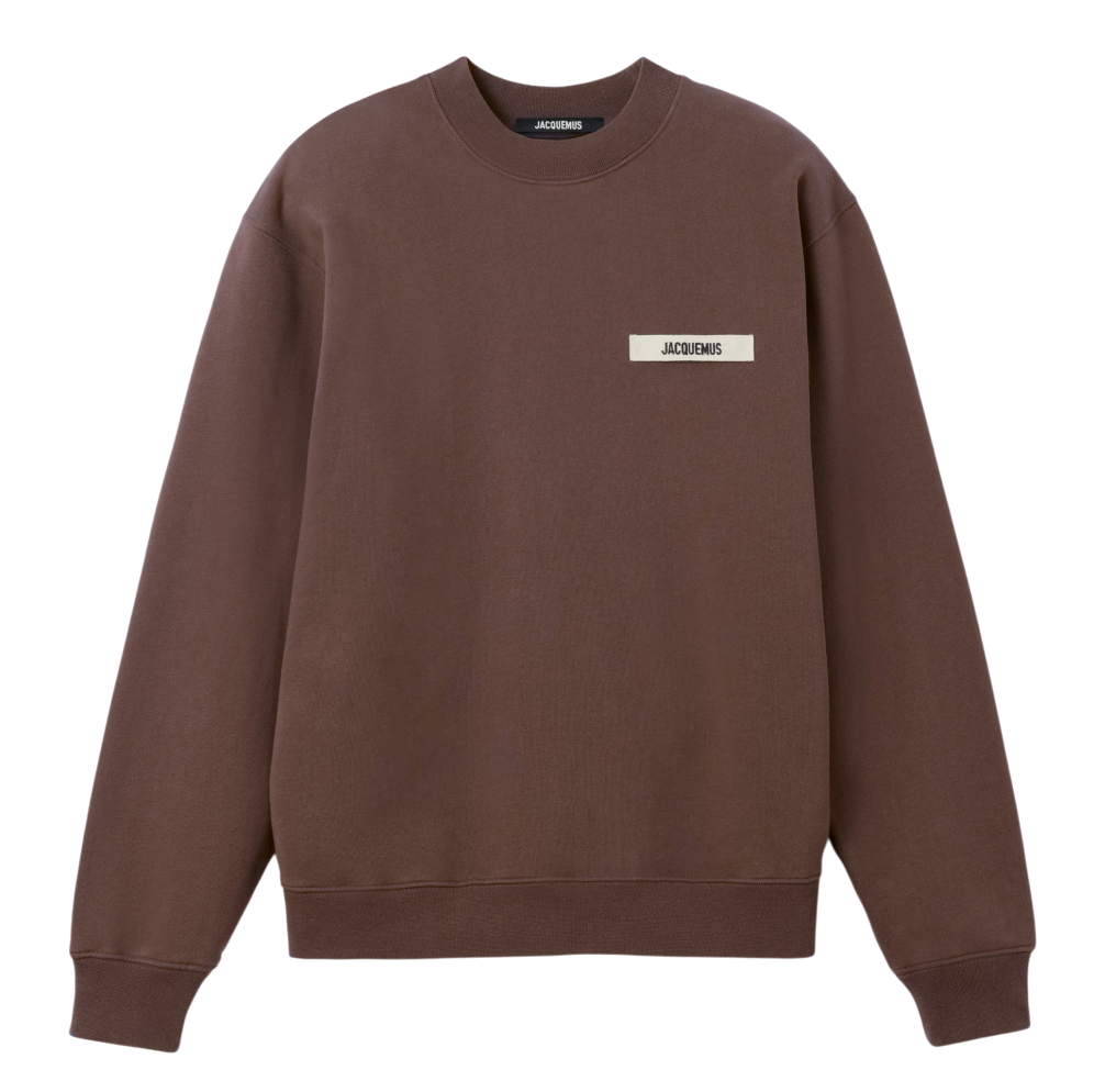 Le Sweatshirt Gros Grain – Jacquemus – Marron
