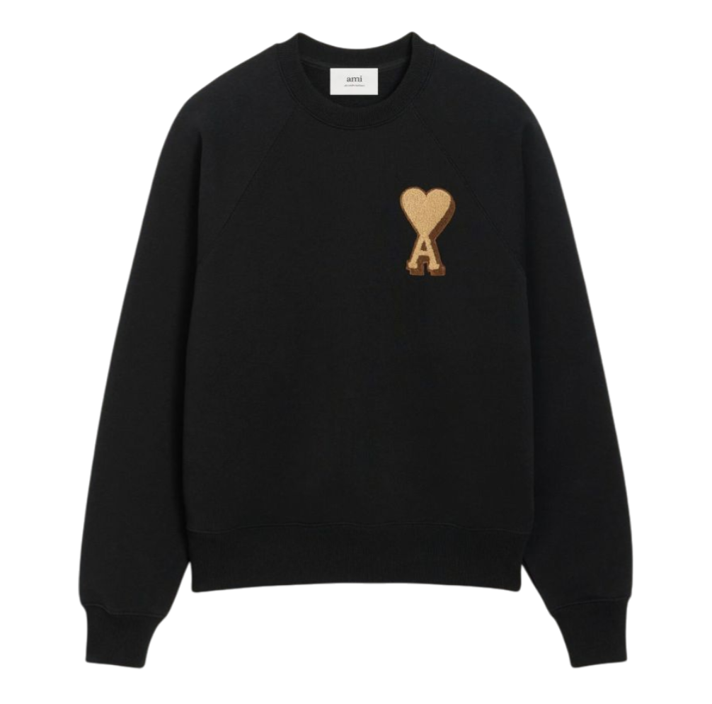 Sweatshirt Ami De Coeur – Ami Paris – Patch Noir