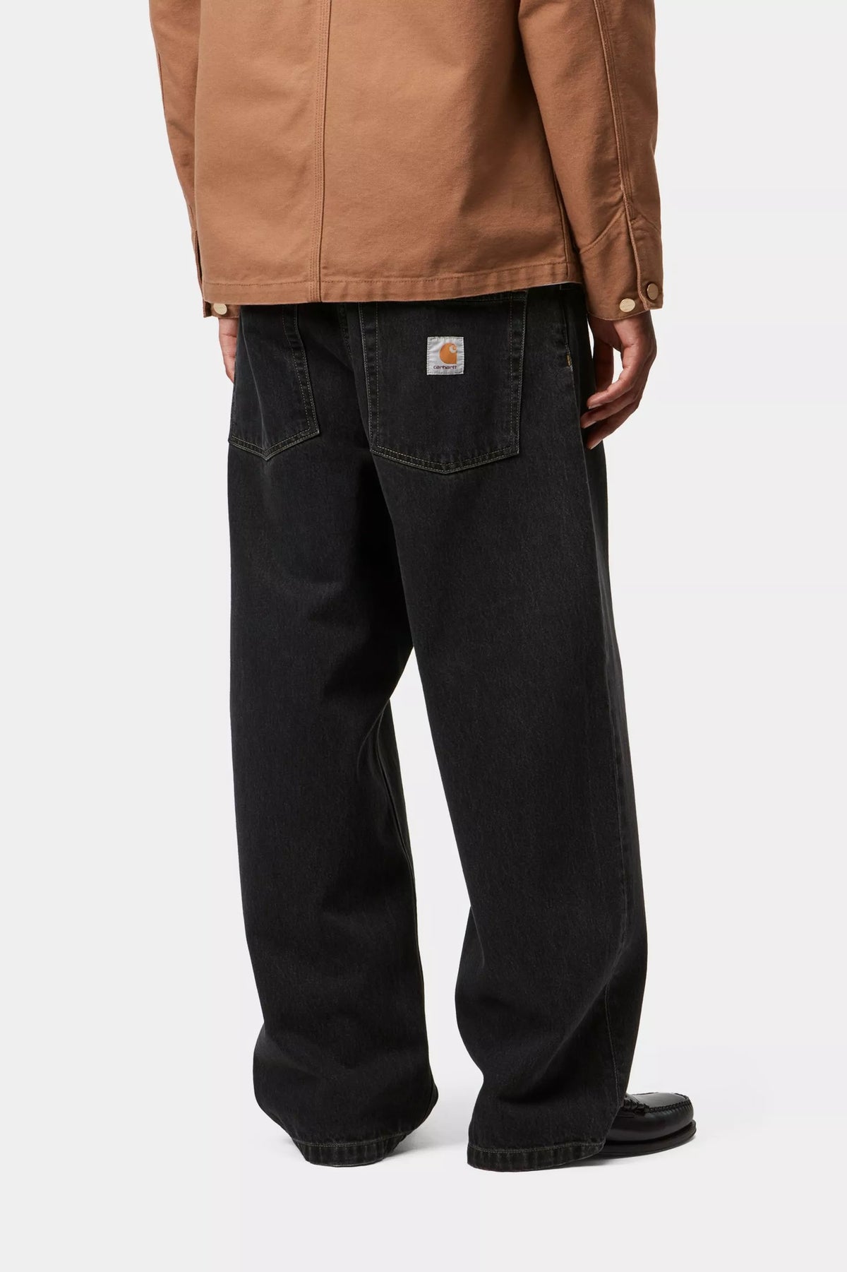 JEAN CARHARTT BRANDON PANT BLACK STONE