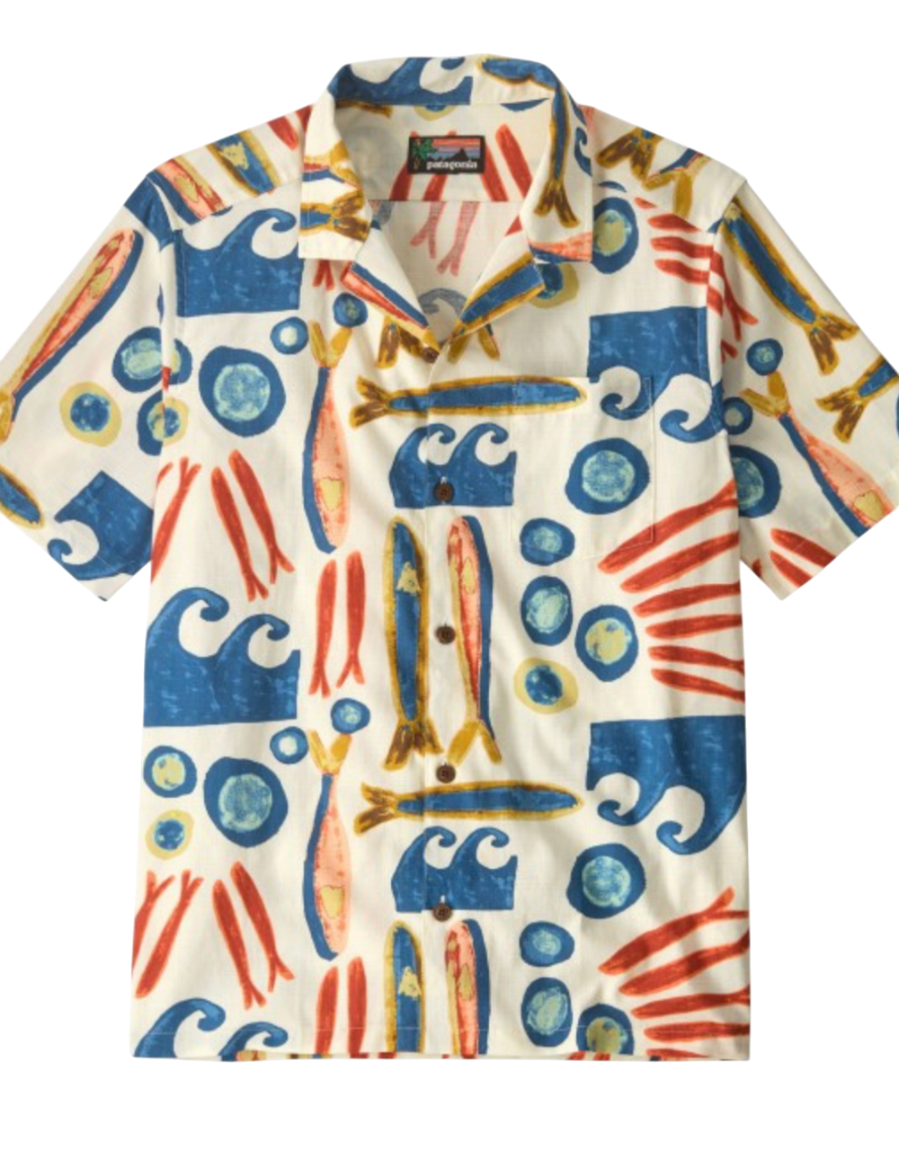 Chemise Patagonia Kids’ Tidal Threads Shirt Coupe Regular Imprimé Tropical Enfant