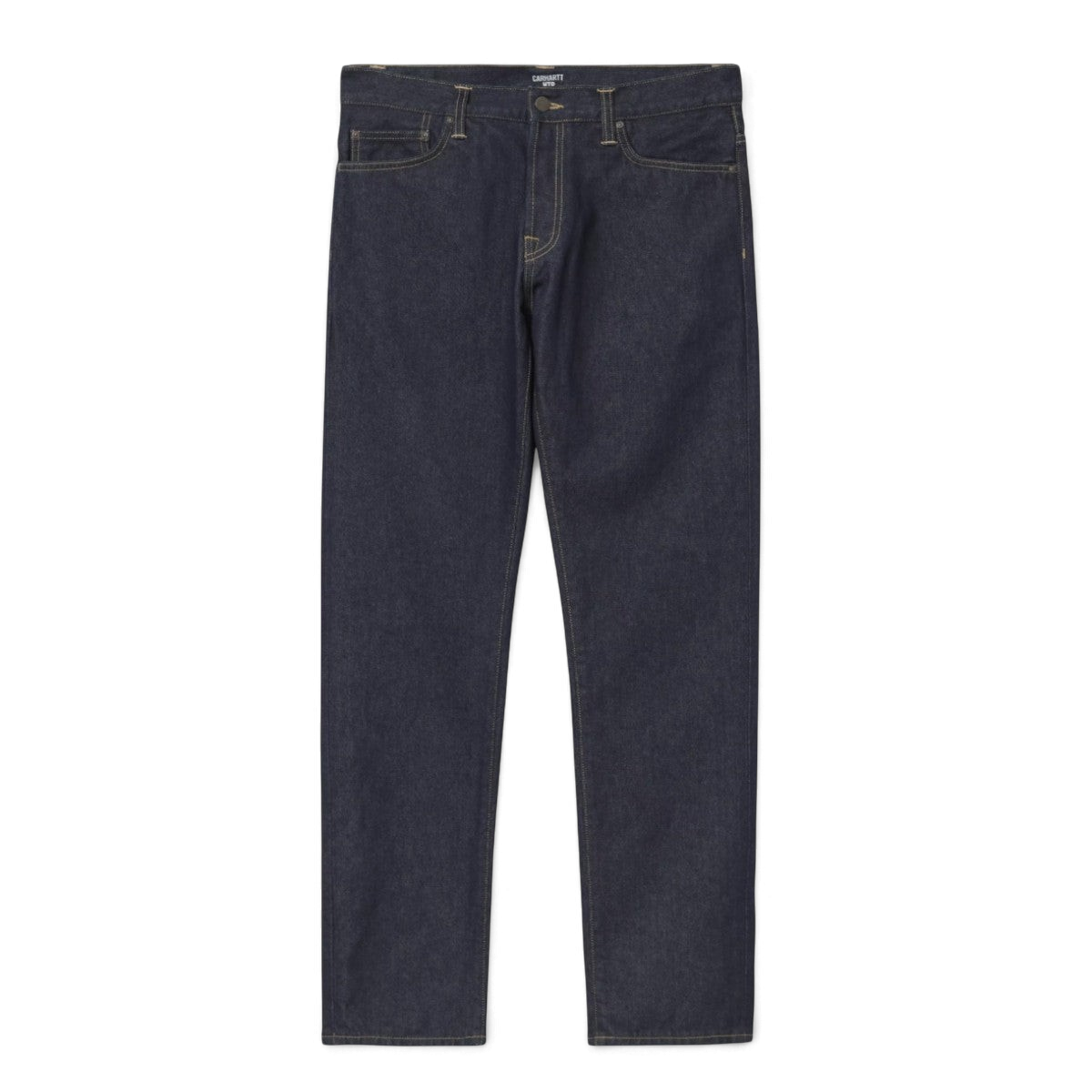 Jean Carhartt WIP Klondike Pant Noir Denim Coupe Regular Straight Homme