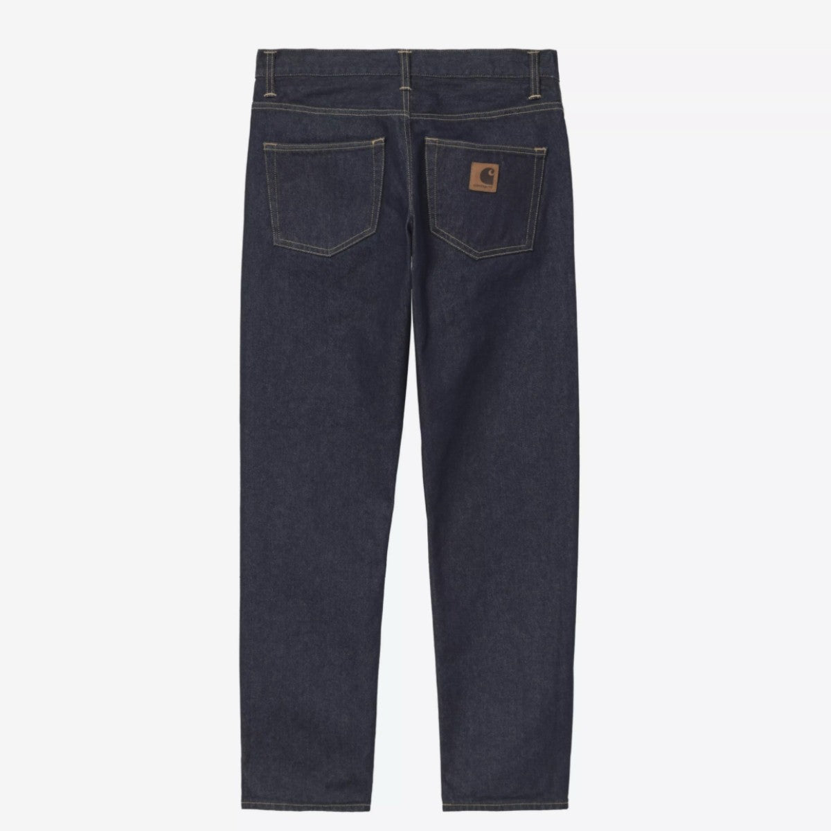 Jean Carhartt WIP Klondike Pant Noir Denim Coupe Regular Straight Homme