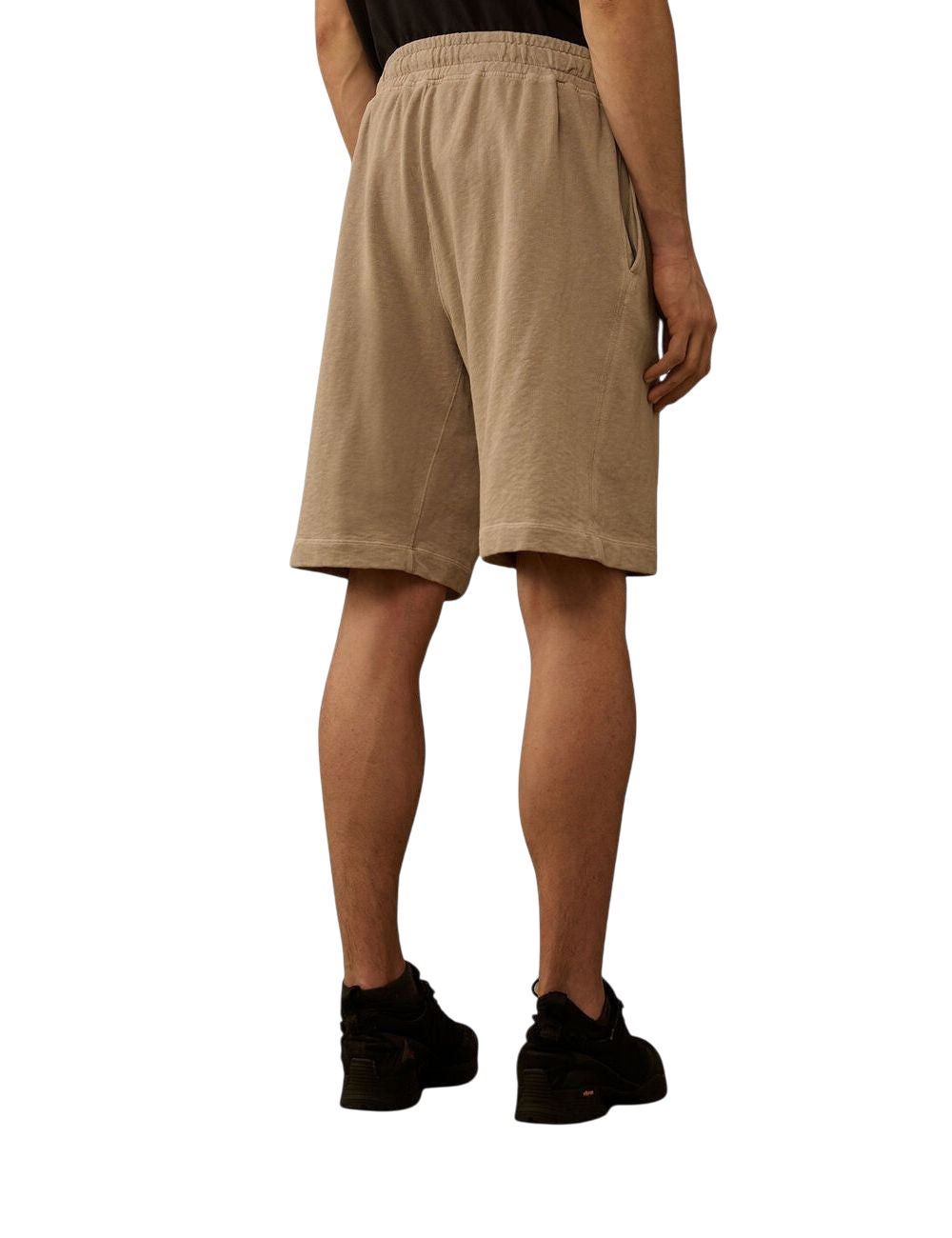 Short C.P. Company Malfilè Fleece Sweatshorts Coupe Regular Fit Homme