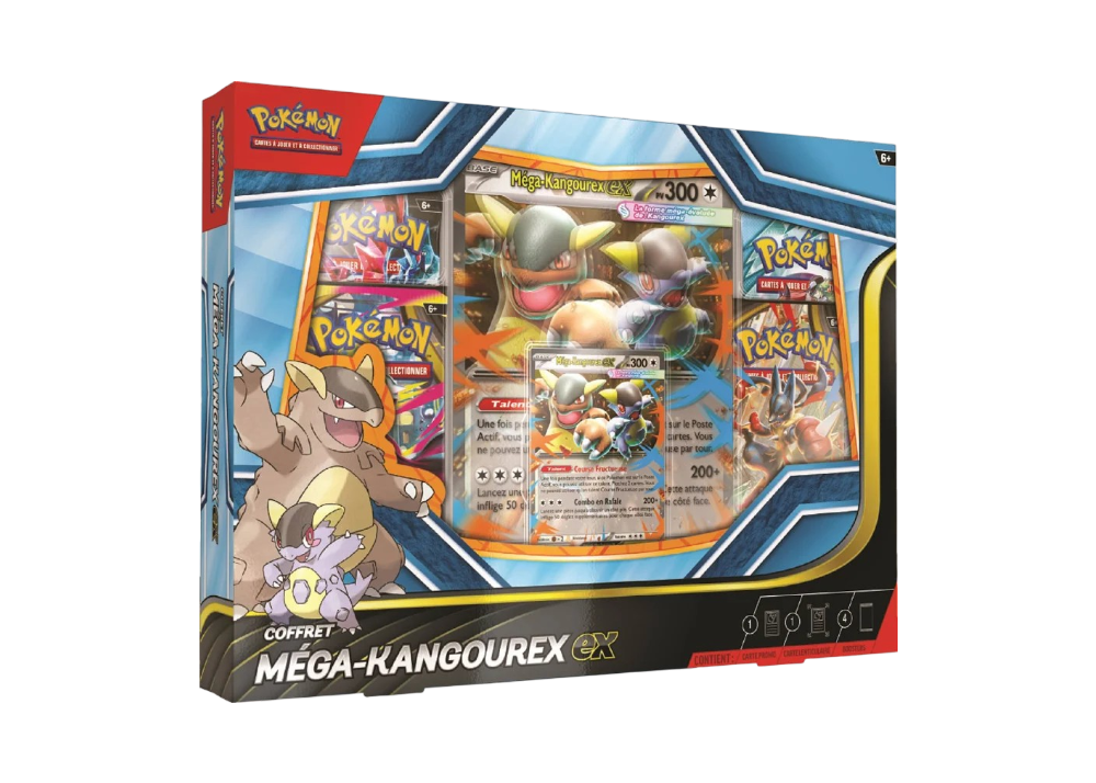Pokémon Coffret Méga-Kangourex ex- EV/ME - FR