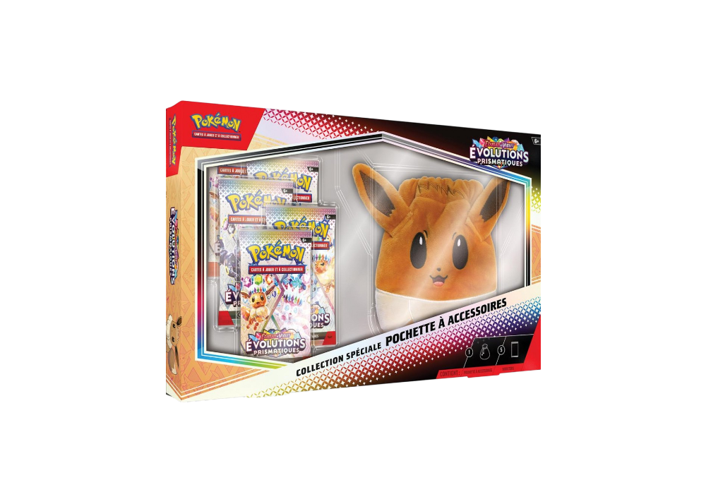 Pokémon – Coffret Pochette Écarlate et Violet EV8.5 Évolutions Prismatiques - FR