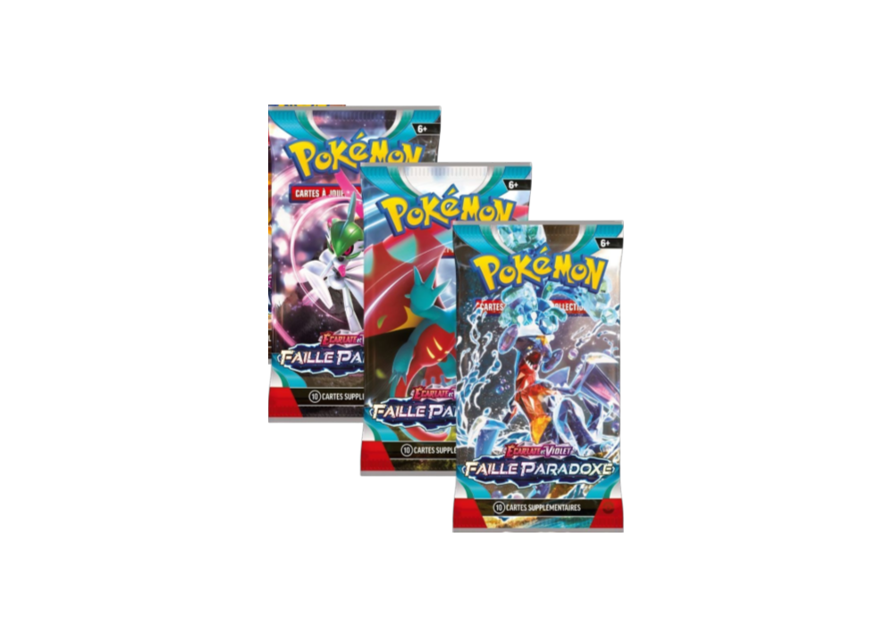 Pokémon – Booster Blister Écarlate et Violet EV4 Faille Paradoxale - FR