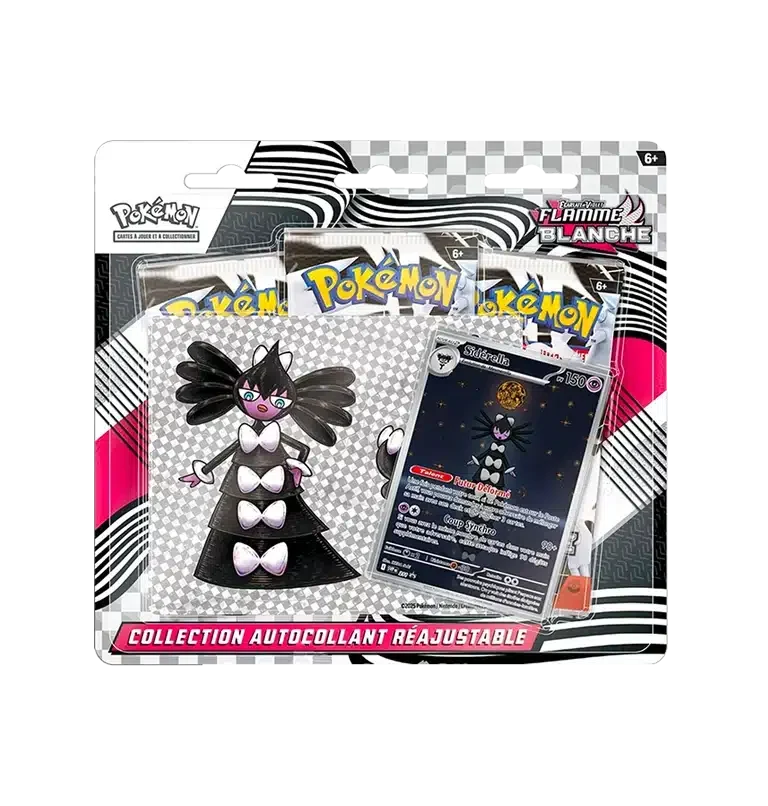 Tripack Pokémon Écarlate et Violet EV10.5 Foudre Noire – Produit Français
