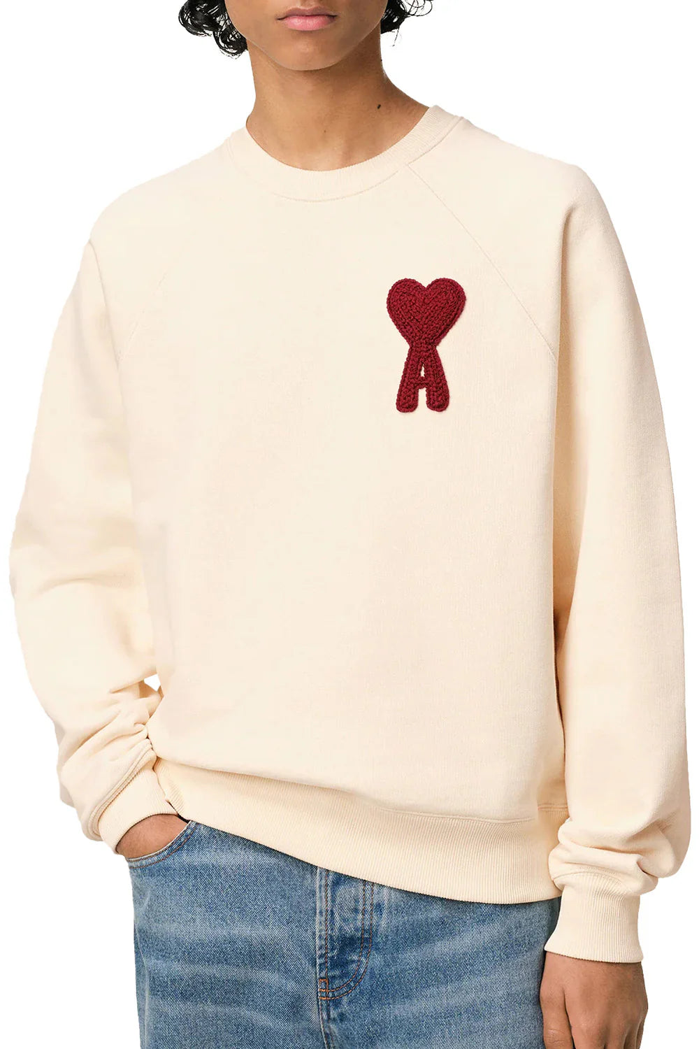 Sweatshirt Ami De Coeur – Ami Paris - Rouge Patch