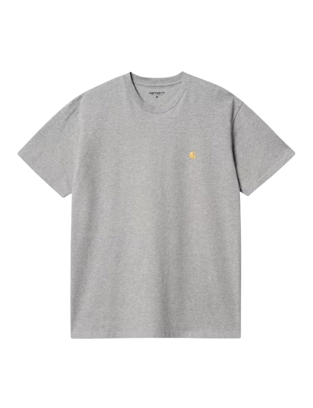 T-shirt Carhartt WIP S/S Chase T-Shirt Gris (Grey Heather) 100% coton pour homme