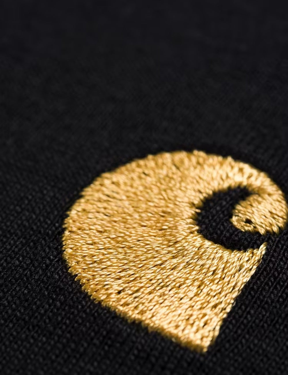 T-shirt Carhartt WIP S/S Chase T-Shirt Noir (Black) 100% coton pour homme