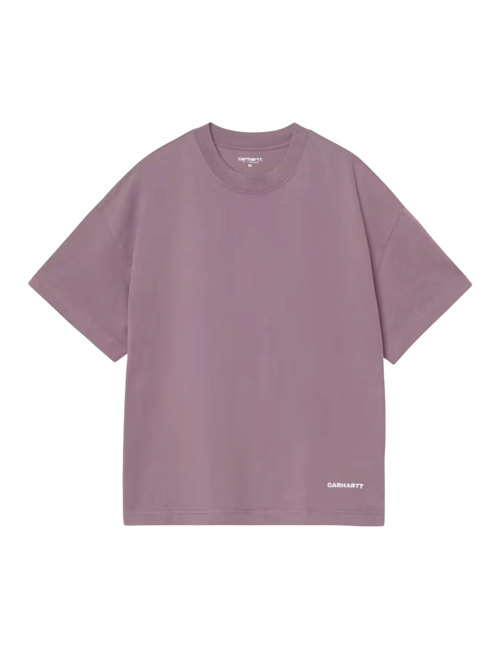 T-shirt Carhartt WIP S/S Link Script T-Shirt Mauve (Muted Pink) 100% coton pour homme