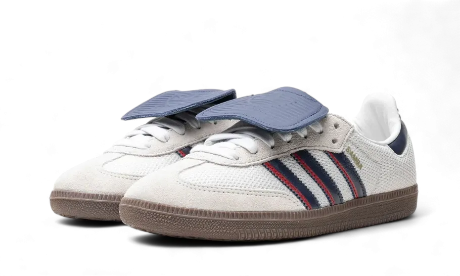 Samba LT Crystal White Dark Blue Gum