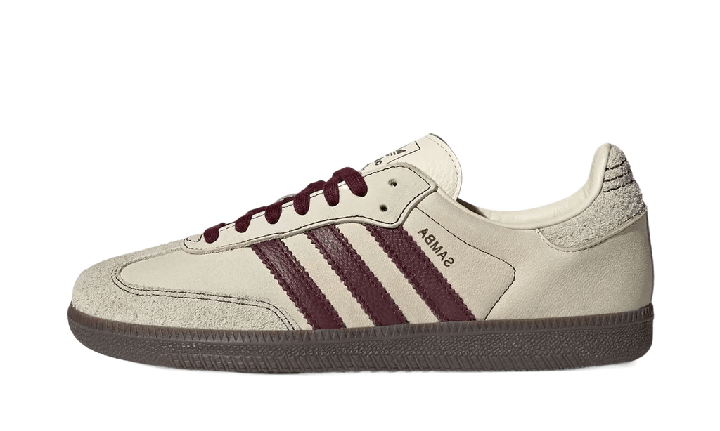 Maroon adidas samba on sale