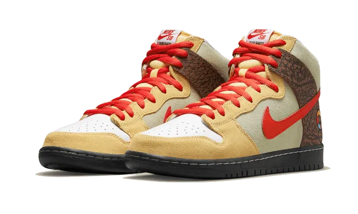 SB Dunk High Color Skates Kebab and Destroy