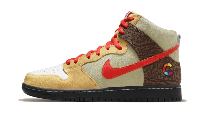 SB Dunk High Color Skates Kebab and Destroy