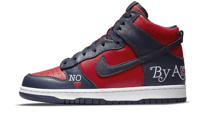 SB Dunk High Supreme By Any Means Navy