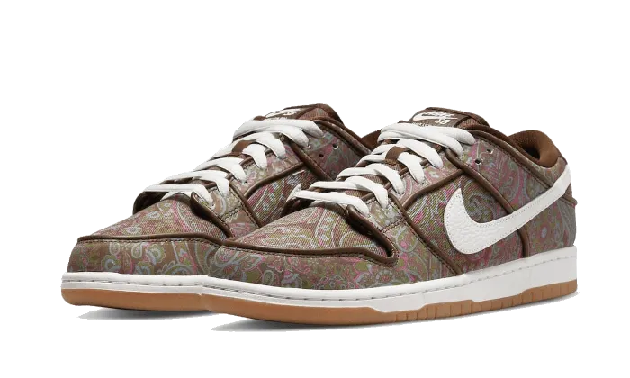 SB Dunk Low Paisley Brown