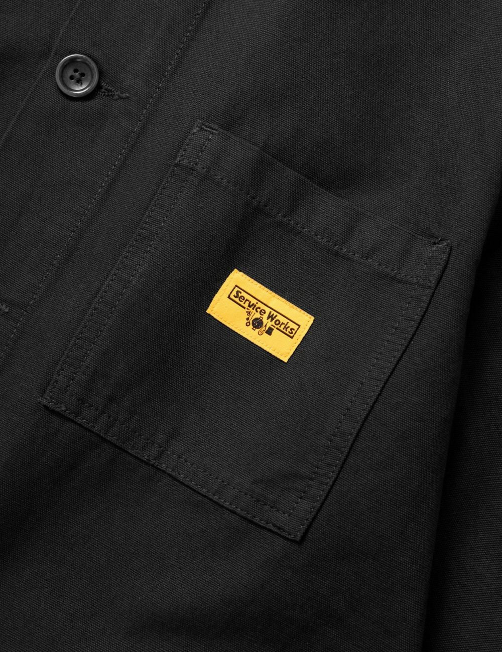 Veste-chemise Service Works Classic Chore Shirt Noir