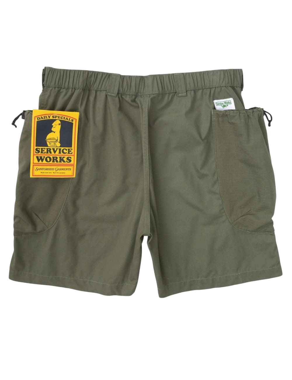 Short Service Works Gardener Shorts Kaki