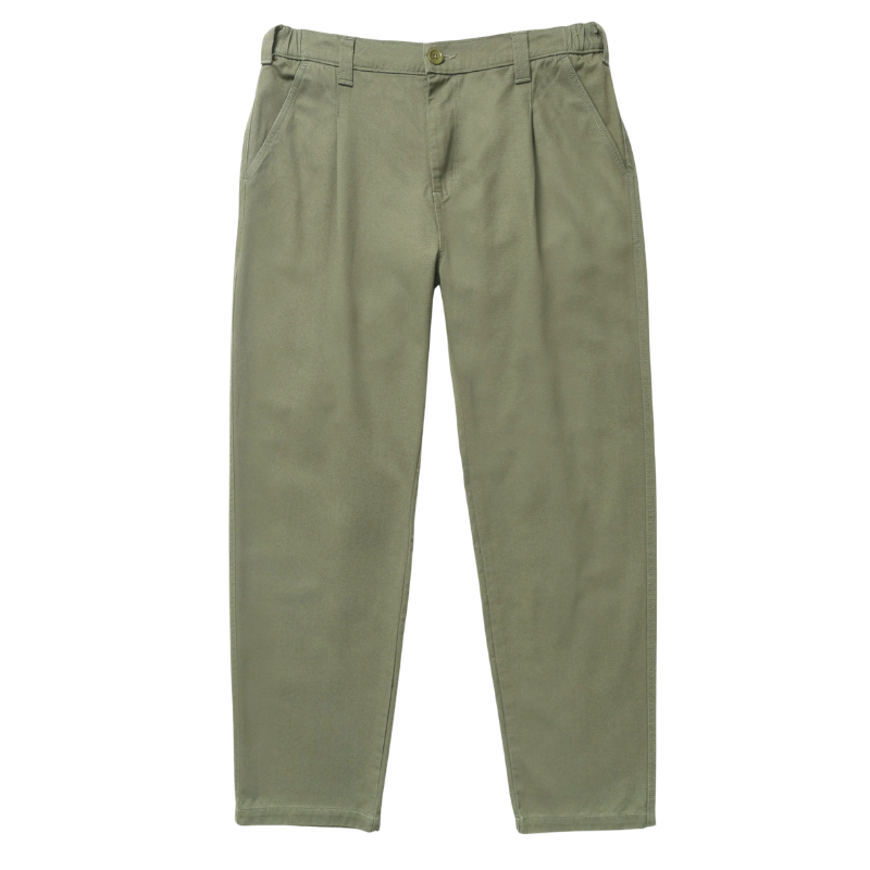 SERVICE WORKS PANTALON DE SERVEUR EN SERGE VERT