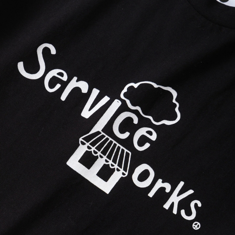 SERVICE WORKS T-SHIRT KIOSK NOIR