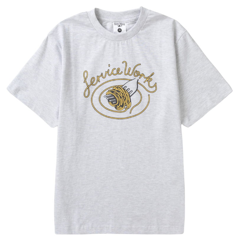 SERVICE WORKS T-SHIRT SPAGHETTI GRIS