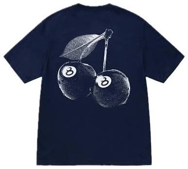 Stussy Cherries Tee 'Navy'