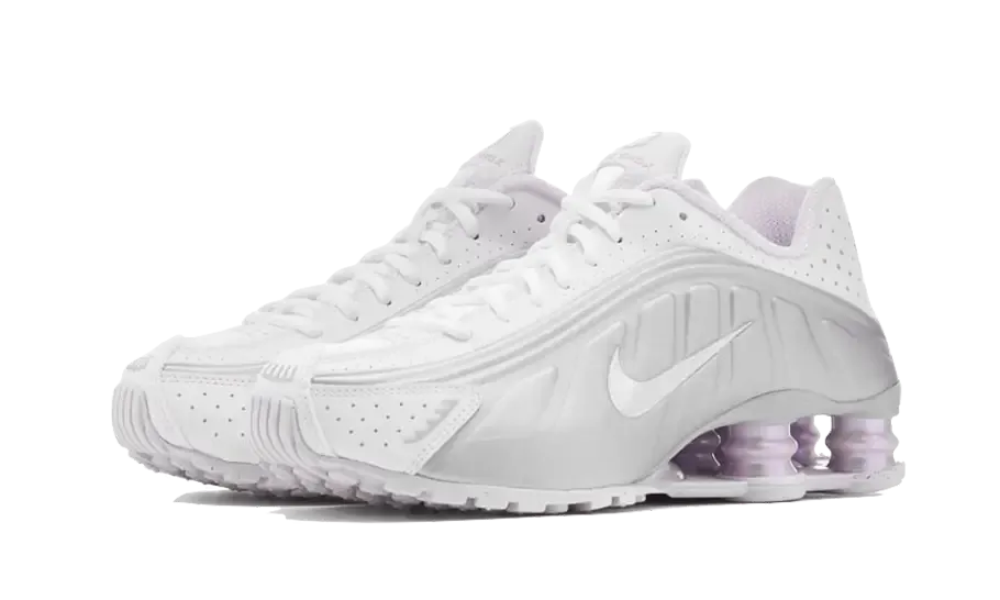 Shox R4 Silver Purple