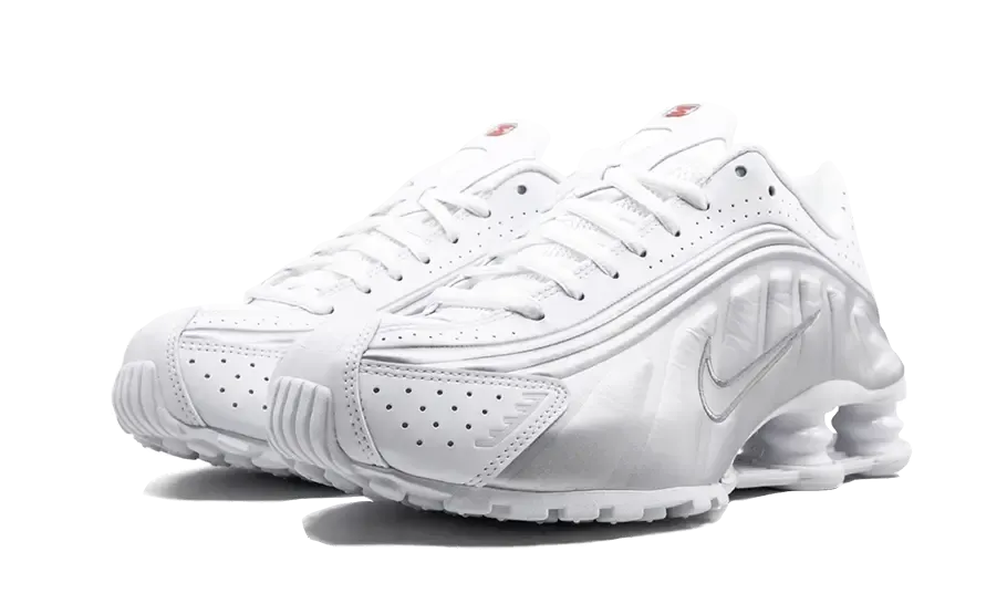 Shox R4 White Metallic Silver