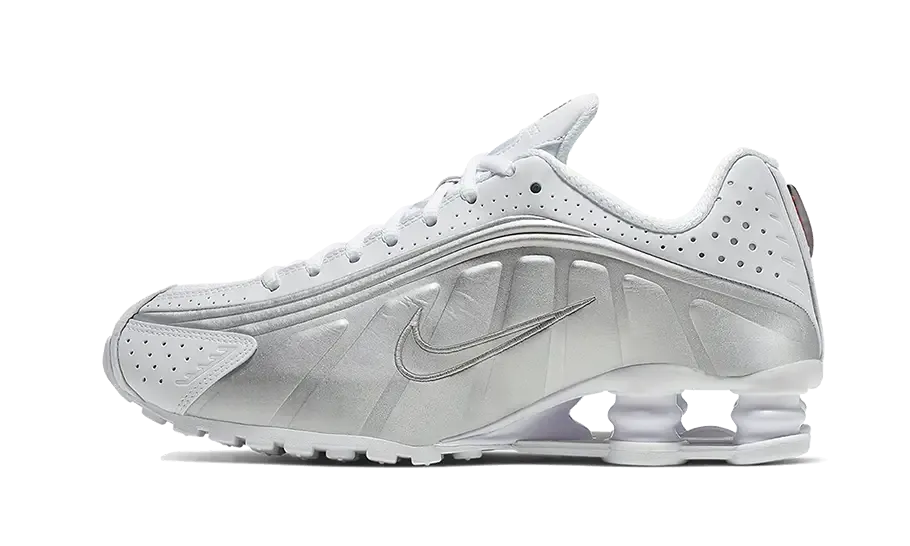 Shox R4 White Metallic Silver