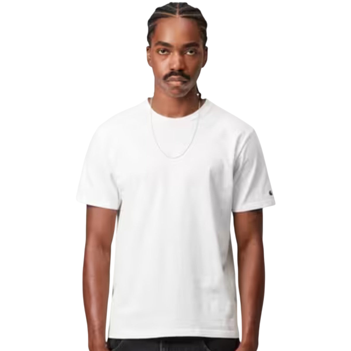 T-shirt Carhartt WIP S/S Base Noir Blanc Coupe Regular Homme