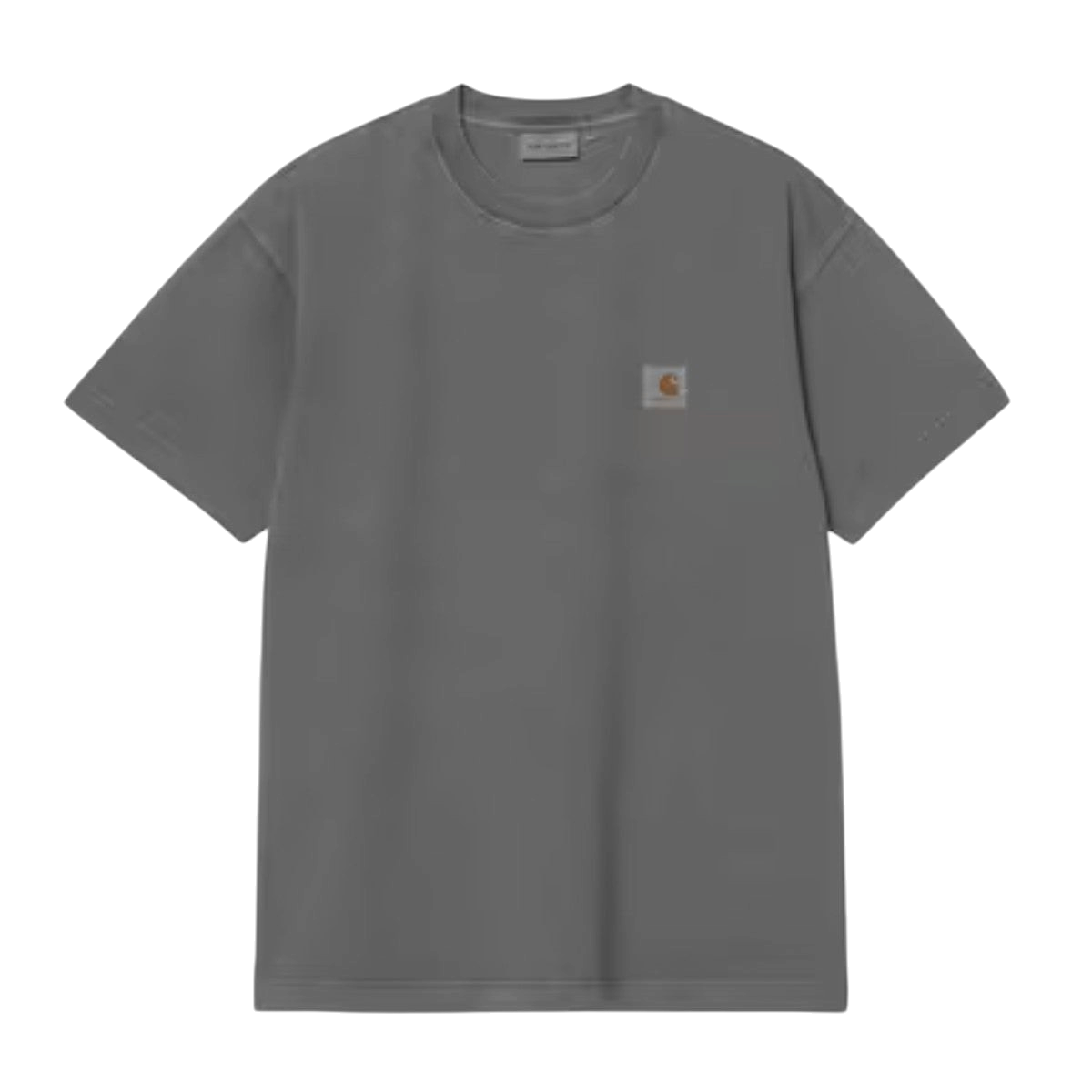 T-shirt Carhartt WIP S/S Vista Noir Garment Dyed Coupe Loose Fit Homme