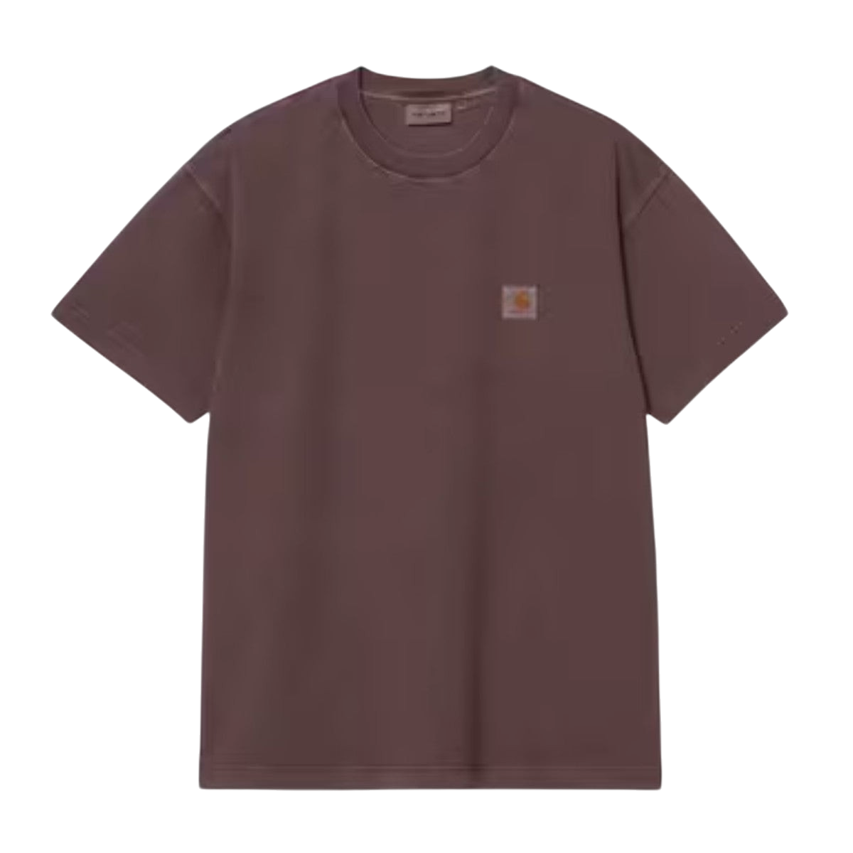 T-shirt Carhartt WIP S/S Vista Palisander Teint en Pièce Coupe Loose Homme