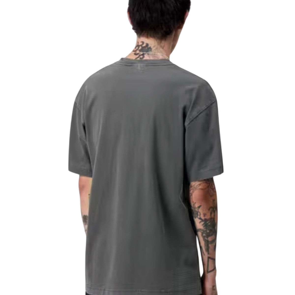 T-shirt Carhartt WIP S/S Vista Noir Garment Dyed Coupe Loose Fit Homme